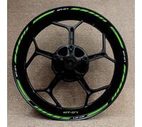 Adesivi Per Cerchi Moto Per MT07 MT-07 MT 07, Strisce Riflettenti Per Mozzi Ruota, Set Completo Pacchetto completo di adesivi per cerchioni(Colore 24)