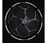 Adesivi Per Cerchi Moto Per MT09 MT 09 MT-09, Strisce Riflettenti Per Mozzi Ruota, Set Completo Pacchetto completo di adesivi per cerchioni(Colore 14)