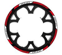 Adesivi Per Cerchioni Moto Per MT07 MT-07 MT 07, Strisce Riflettenti Per Mozzi Ruota, Set Completo Pacchetto completo di adesivi per cerchioni(Colore 4)