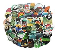 Adesivi per computer portatile con motivo a cartoni animati, per skateboard, moto, bagagli, chitarra, bici, confezione da 50 pezzi Outdoor-2