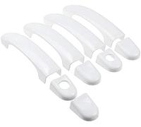 Adesivi per coperture per Maniglie per Porte Bianche Nere Lucide per Auto, per VW Transpoter T5 T6 Caddy Van 2003-2015