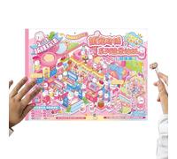 Adesivi per creare la propria scena, decalcomania paesaggistica effetto 3D, decalcomanie per bambini, adolescenti, adulti, aula, amanti 'artigianato, casa, scuola, attività, vacanze