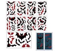 Adesivi per di Halloween Decalcomanie Statiche Decorative da Specchio con