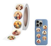 Adesivi per diario - Decalcomanie resistenti sbiadimento | Adesivi religiosi cristiani ispiratori Gesù | per donne per diari di computer portatili, chitarra, computer, telefono, skateboard