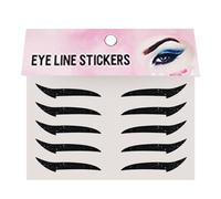 Adesivi per Eyeliner | Striscia Adesiva per Ombretti | Strisce Adesive Eyeliner Effetto Prolungato 10 Pezzi Per Ragazze Serata Danza Viaggio Mamme Palcoscenico