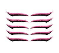 Adesivi per Eyeliner - Toppe Trucco Ombretti - Portatile per Viaggio 10 Pezzi Impermeabili Strisce per Trucco Occhi