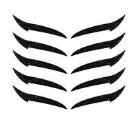 Adesivi per Eyeliner,Toppe Trucco Ombretti - Strisce Adesive Eyeliner Effetto Prolungato 10 Pezzi Per Ragazze Serata Danza Viaggio Mamme Palcoscenico