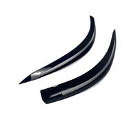 Adesivi Per Fari Anteriori In ABS Lucido Per Serie 5 E60 E61 520i 525i 530i 540i 545i 550i M5 2003-2010 POMPOMPUR(Gloss Black)