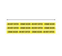 Adesivi per frigo e porte "CRIME SCENE - DO NOT ENTER" (3)