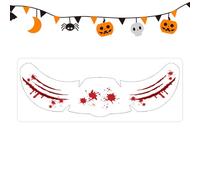 Adesivi per gli occhi di Halloween - Strumenti per il trucco - Impronta a mano | Misterioso miglioramento delle feste - - decalcomanie per bambini e donne