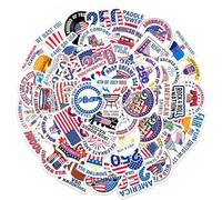 Adesivi per il 250° Anniversario dal 1776 al 2026 - Decalcomanie Impermeabili 1776-2026 | 250 anni di adesivi patriottici - per porta, auto, quaderno, bottiglia d'acqua, finestra, computer portatile,