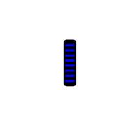 Adesivi per il parafango posteriore RRP ProGuard Blu