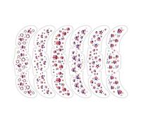 Adesivi per il Viso Patch Stelle Patriottiche Temporanee