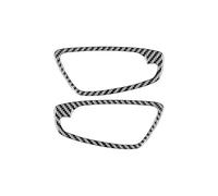 Adesivi per interni auto Adesivo Decorativo Per Cornice Di Rivestimento Maniglia Interna Della Portiera Dell'auto Per BMW Serie 1 E87 2008-2013, Parti Interne Auto Fibra Carbonio Adesivo Volante