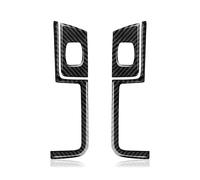 Adesivi per interni auto Interruttore Sollevamento Lunotto Posteriore Dell'auto Adesivo In Fibra Per Chevy Per Silverado Per GMC Per Sierra 1500 2014-2018 Auto Fibra Carbonio Adesivo Volante(B)