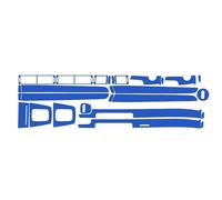 Adesivi Per Interni Auto Per A4 B6 B7 2002-2008 - Pannello Di Controllo Centrale E Maniglie Porte - Accessori Di Finitura E Decalcomanie adesivo interno auto(Colore 7)