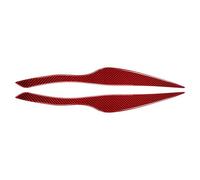 Adesivi Per Interni Auto Per BMW Serie 3 E90 318i 320i 325i 2005-2008 - Accessori E Rivestimenti Decorativi Per "Sopracciglia" Fari Car Finiture Interne(ROSSO)
