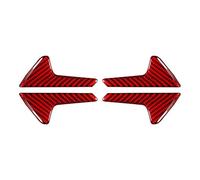 Adesivi Per Interni Auto Per VW Per Golf 7 GTI MK7 - Set Da 4 Pezzi Per Maniglie Interne Delle Portiere - Accessori E Decorazioni Adesivi Per Interni Auto(ROSSO)