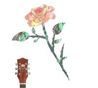 Adesivi per la della chitarra - decalcomania di uccelli Magnolia Rose | Decalcomanie di chitarra, arredamento di basso, adesivo intarsio