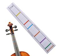 Adesivi per le del violoncello - Guida di decalcomania di posizione | Praticare la formazione di strisce di nota adesiva, foglio di marker di aiuti visivi per principianti per bambini musicisti a