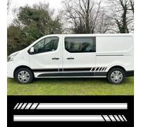 Adesivi per le porte auto, per Renault Trafic 3 2, per Fiat Talento, per Nissan NV300, per Decalcomanie in vinile Vauxhall Vivaro Vivaro Camper Van Accessori per decorazioni esterne auto