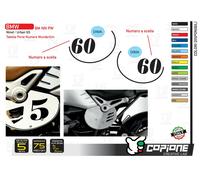 ADESIVI PER LE TABELLE WUNDERLICH NUMERI A SCELTA BMW / r Ninet BM NN PW