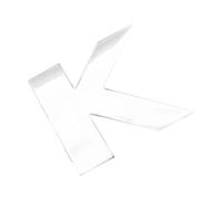 Adesivi per lettere adesive, emblemi e badge per auto, con lettera 3D, impermeabili e resistenti sbiadimento, per paraurti auto, adesivi robusti, Alphab