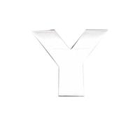 Adesivi per lettere, Emblemi e Distintivi per Auto Lettera 3D, Decalcomanie automobilistiche impermeabili a prova di polvere, robusti adesivi per auto di durata migliorata con il