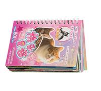 Adesivi Per Libri - Adesivi Con Animali | Libri Di Attività, Simpatici Giocattoli Per Scrapbooking Per Animali Domestici | Adesivo Estetico Gatto E Cane Per Ragazzi E Ragazze Casa Interazione Genitore