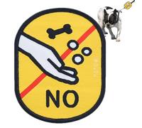 Adesivi per l'identità sociale dei cani, adesivi per il riconoscimento sociale dei cani | Adesivi sociali trasparenti stampati in tessuto colorato per cani - Decorativi, portatili, multifunzionali