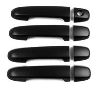 Adesivi Per Maniglie Portiere Per Aurion Per XV50 Maniglia Porta A Foro Singolo Copertura Protettiva Antigraffio E Cornice Decorativa Per Ciotola Esterna 2012-2015(Two Doors Matte Black)