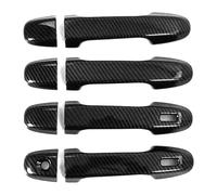 Adesivi Per Maniglie Portiere Per Aurion Per XV50 Maniglia Porta Intelligente A Foro Singolo Copertura Protettiva Antigraffio E Cornice Decorativa Esterna 2012-2015(Carbon Fiber Pattern)