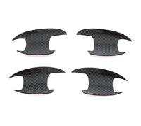 Adesivi Per Maniglie Portiere Per B&enz Per Classe C Cornice Decorativa Esterna Maniglia Porta Protezione Antigraffio Compatibile Con 2022(Door Bowl Carbon Fiber Pattern)