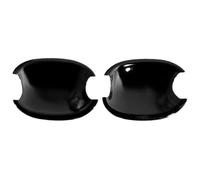 Adesivi Per Maniglie Portiere Per Everest Per U268 UR 2007-2014 Coprimaniglia Porta A Foro Singolo Protezione Antigraffio Accessori(2 Small Door Bowls Bright Black)