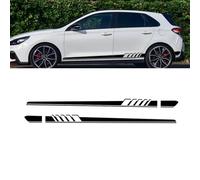 Adesivi per minigonne laterali auto, adesivi per auto 2 pezzi, per Hyundai Tucson i40 i30 i10 i20 IX35 IX20 Solaris Genesi GDi AutoAccessories Decalcomanie