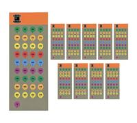 Adesivi Per Mirini - Etichette Per Torrette Da 12,7x5 Cm, Etichette Per Mirini A Lungo Raggio, Vantaggio Per Cogliere Opportunità | Indicatori Di Regolazione Adesivi Trasparenti Resistenti Sbiadi