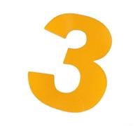 Adesivi per numero civico in vinile di alta qualità, per cassette postali e porte, trasparenti, per indirizzi, resistenti alle intemperie, resistenti ai raggi UV, cifre da zero a nove facili da