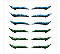 Adesivi per palpebre 6 paia Adesivi for eyeliner riutilizzabili trucco doppio nastro di palpebra doppio autoadesivo linea strip strip stick for eyeliner lucido adesivi Adesivi per palpebre cadenti