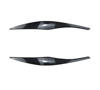 Adesivi Per Palpebre Fari Per Serie 3 E90 E91 2005-2011 Copertura fari auto(Aspetto carbonio)