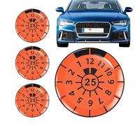 Adesivi per paraurti auto, adesivi a forma di cupola in gel - adesivi rotondi per vetri auto adesivi per auto, adesivi creativi per paraurti auto