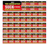 Adesivi per parcheggio povero: "Du Parkst wie ein ", Carte di parcheggio, carte di parcheggio false pene | 50 x divertenti carte "Du haben wie ein Parkkt", appunti "Bad Parken", biglietti da visita