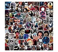 Adesivi per personaggi thriller film horror 100 pezzi, adesivi per laptop Adesivi bomba in vinile pacchetto per bagagli auto Skateboard decalcomania moto per adolescenti Adulti