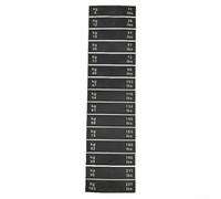 Adesivi per pesi per attrezzature da palestra, 5 etichette da 103 kg con rimozione liscia e senza tracce per un uso a lungo termine