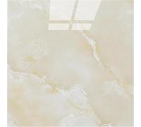 Adesivi per piastrelle, 22 pezzi, effetto marmo, autoadesivi, 30 x 30 cm, in PET, rivestimento per pavimento, per cucina, bagno, camera da letto, soggiorno (giallo giada ghiaccio)