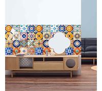 Adesivi Per Piastrelle Cucina Giallo E Blu Decorazione Mura Pvc Impermeabili Spogliabile E Incollabile Adesive Piastrelle Per Cucina Bagno Tavolo Scale Decorazione