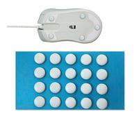 Adesivi per piede del : adesivi sinlip per, cuscinetti di ricambio ultra sottili | Accessorio scorrevole ad alte prestazioni, migliora la reattività e la precisione per i