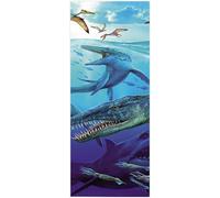 Adesivi per Porte 3D per Porte Interne 30,31 Pollici X 78,74 Pollici Vinile Decor Murales per Porte El Adesivi Murali Decalcomanie per Porte Interne, Color Flower Pot