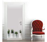 Adesivi Per Porte Interne Piante Succulente Adesivo Porta 3D Bianco Adesivo per Porta Trompe l'oeil Autoadesivo per Frigorifero Cucina Camera da Letto Decorazione 95x210 cmd-2024