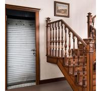 Adesivi per Porte Interne Strisce Vintage Adesivo Porta 3D Scialbo Autoadesiva Carta Parati 70x200 cm Decorazione da Parete Poster Murale per Soggiorno Camera da letto a/1954