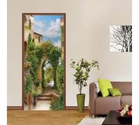 Adesivi per Porte Limone Adesivi per Porte Interne Autoadesivo Farfalla Adesivo Porta Fotomurali Autoadesiva Poster Murale per Soggiorno Camera da letto Decorazione 90 x 210 cm G887